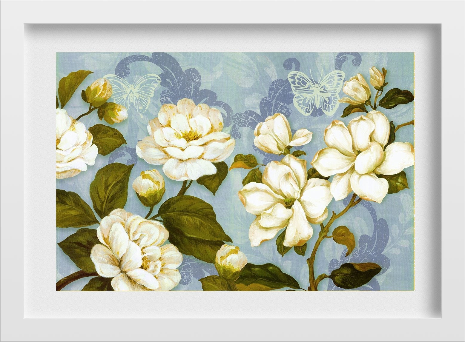 Pamela Gladding's Painting - Meri Deewar 3 : 2 Horizontal Premium Wall Art Canvas by MeriDeewar