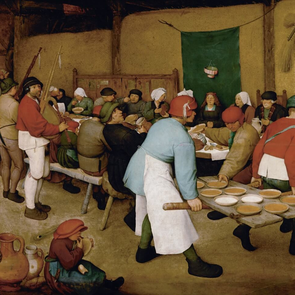 Pieter Bruegel the Elder 3 : 2 Horizontal Premium Wall Art Canvas by MeriDeewar