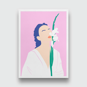 Ponder Painting 3 : 4.2 Vertical Premium Wall Art Canvas by MeriDeewar