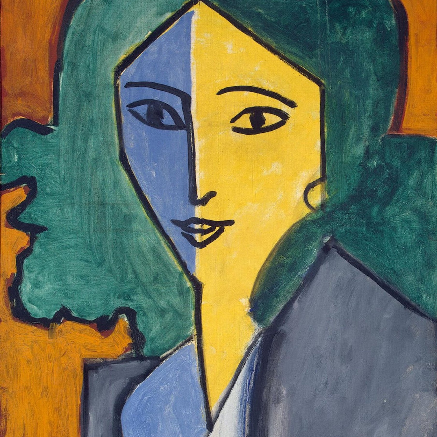potrait of lydia Painting - Meri Deewar 3 : 4 Vertical Premium Wall Art Canvas by MeriDeewar