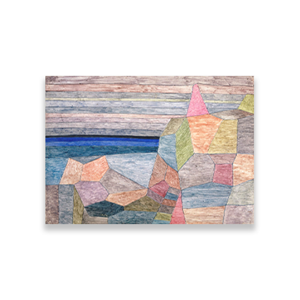 Promontorio Ph painting - Meri Deewar 3 : 2 Horizontal Premium Wall Art Canvas by MeriDeewar