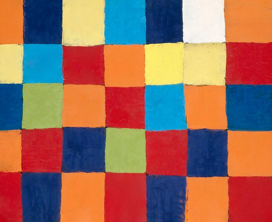 Qu 1 color chart painting - Meri Deewar 3 : 2 Horizontal Premium Wall Art Canvas by MeriDeewar