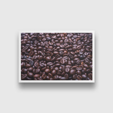 Refreshing Coffee Beans Painting - Meri Deewar 3 : 2 Horizontal Premium Wall Art Canvas by MeriDeewar