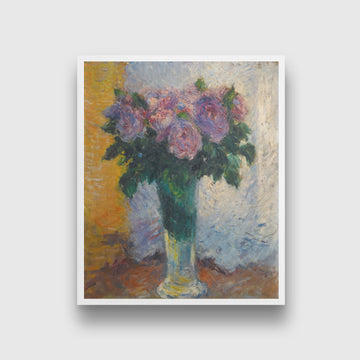 Roses Painting - Meri Deewar 5 : 6 Vertical Premium Wall Art Canvas by MeriDeewar