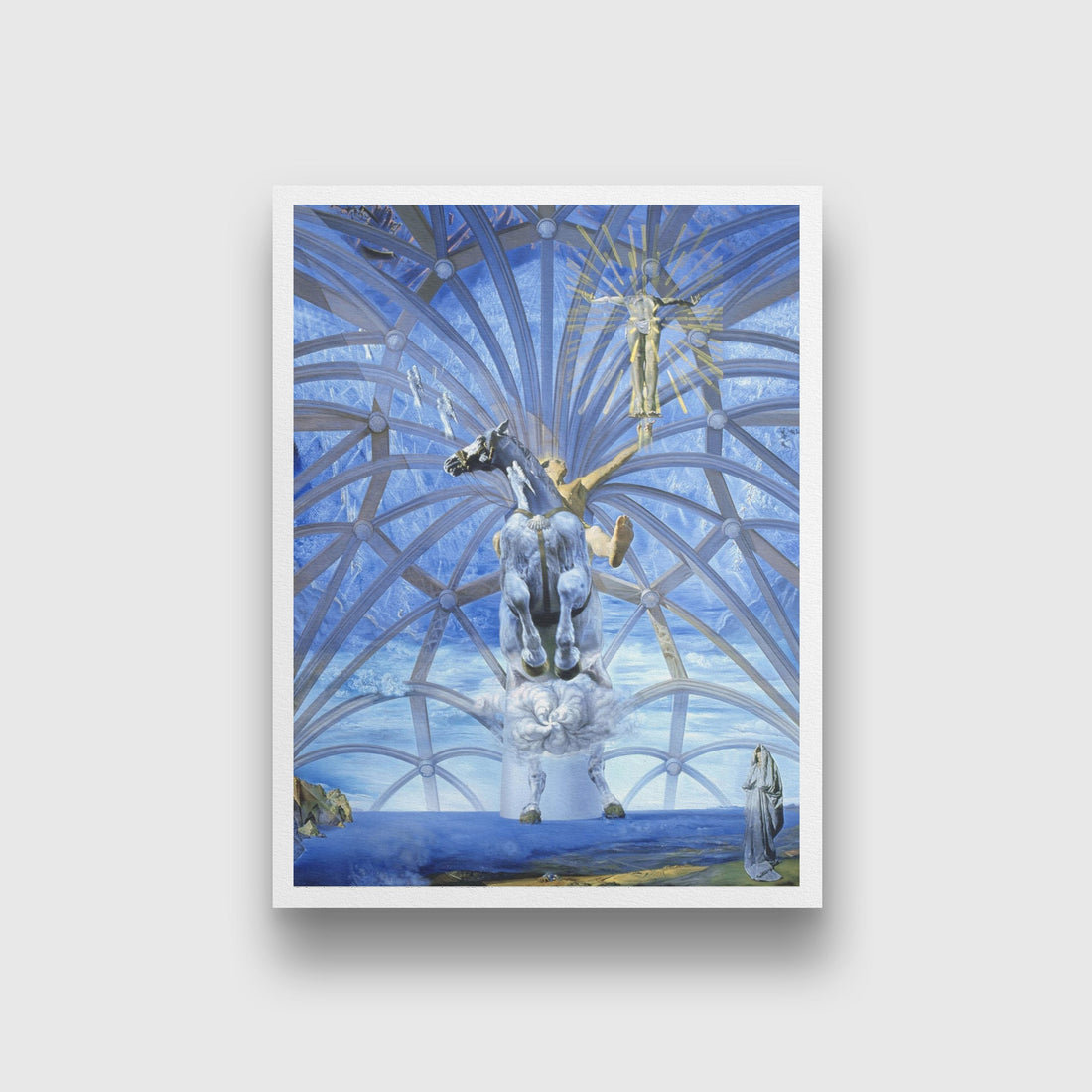 Santiago El Grande Painting -  Meri Deewar 3 : 4 Vertical Premium Wall Art Canvas by MeriDeewar