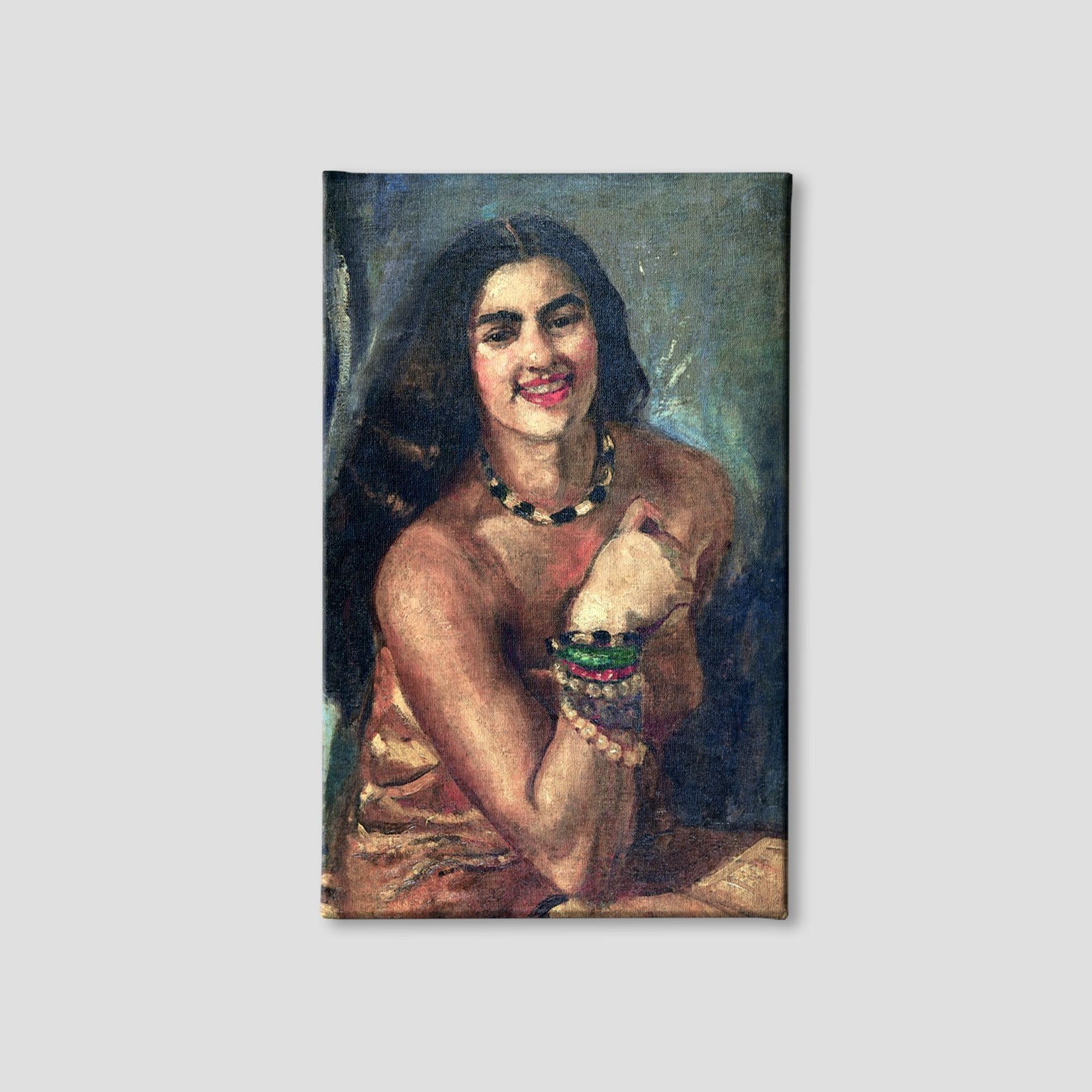 Self-Portrait 1930 Painting - Meri Deewar 2 : 3 Vertical Premium Wall Art Canvas by MeriDeewar