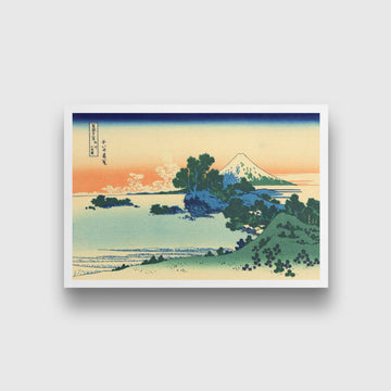 Shichiri Beach Painting - Meri Deewar 3 : 2 Horizontal Premium Wall Art Canvas by MeriDeewar