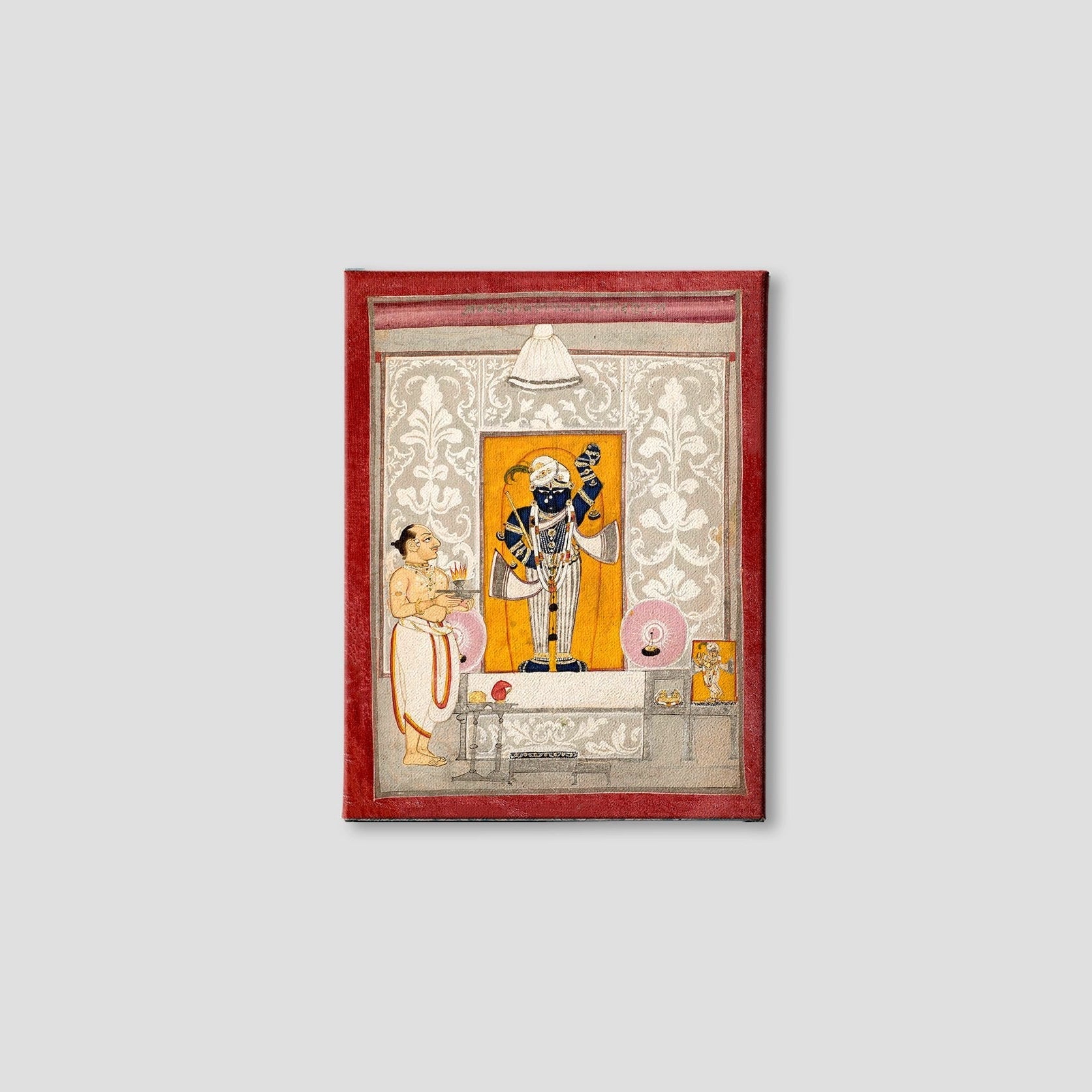 Shrinathji 2 Painting - Meri Deewar 4 :5 Vertical Premium Wall Art Canvas by MeriDeewar