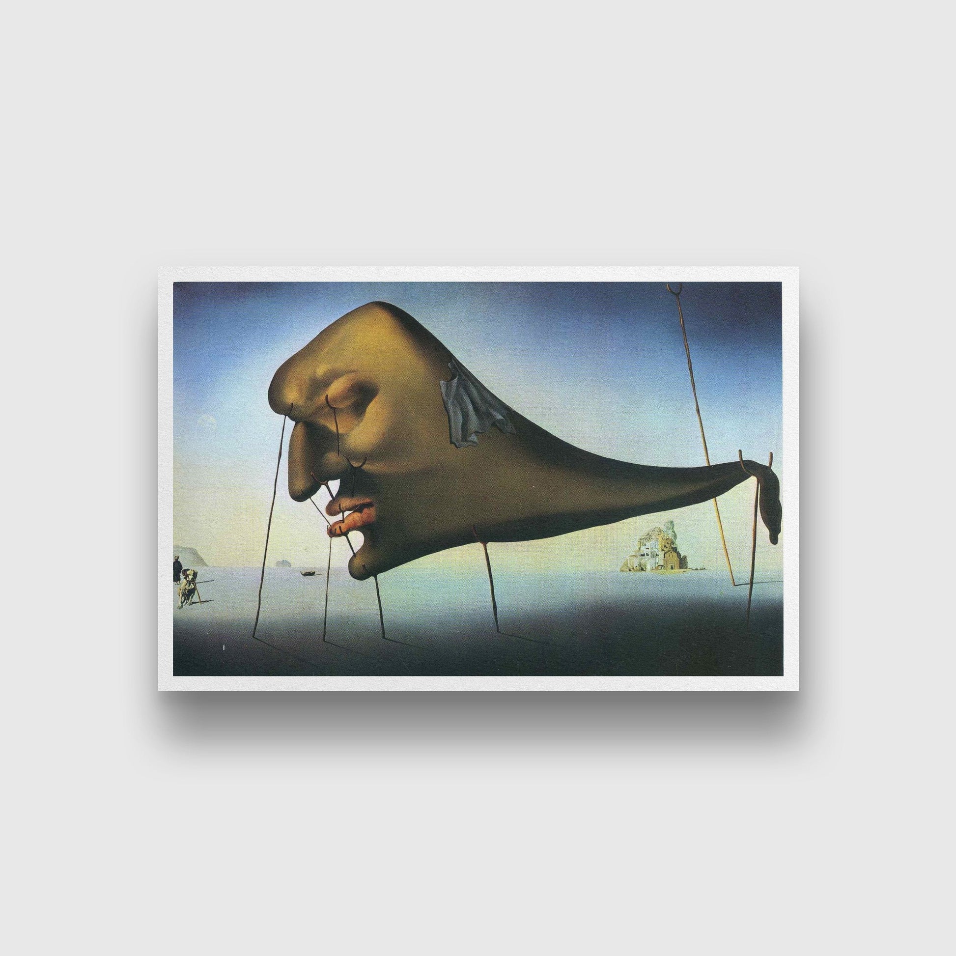 Sleep Painting - Meri Deewar 3 : 2 Horizontal Premium Wall Art Canvas by MeriDeewar