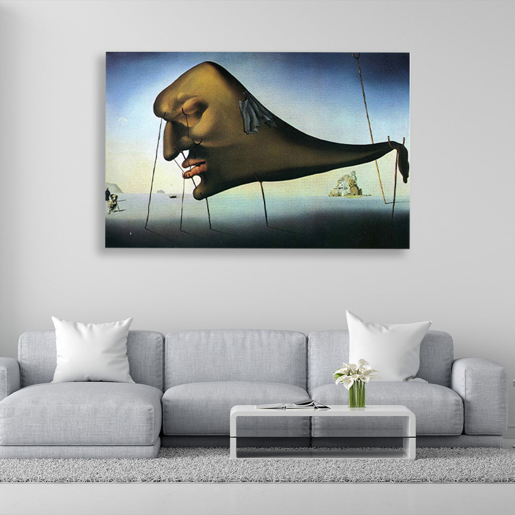 Sleep Painting - Meri Deewar 3 : 2 Horizontal Premium Wall Art Canvas by MeriDeewar