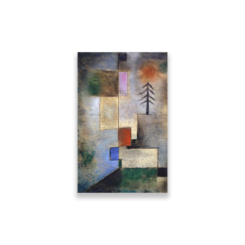 Small fir picture painting - Meri Deewar 2 : 3 Vertical Premium Wall Art Canvas by MeriDeewar