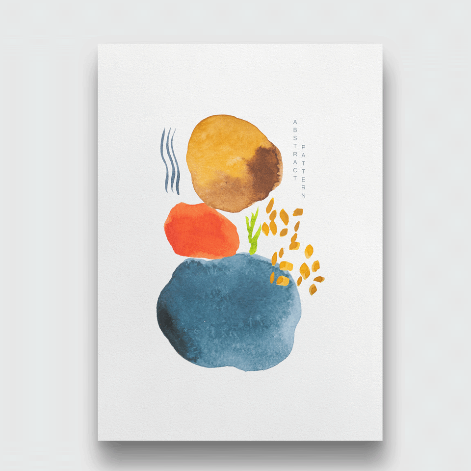 Smoke of Love - Painting 3 : 4.2 Vertical Premium Wall Art Canvas by MeriDeewar