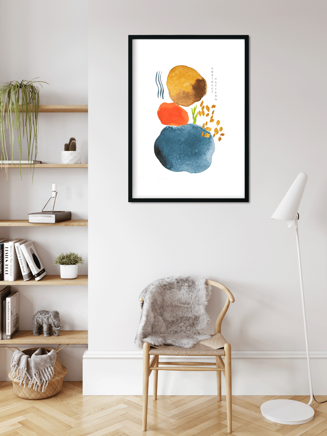 Smoke of Love - Painting 3 : 4.2 Vertical Premium Wall Art Canvas by MeriDeewar