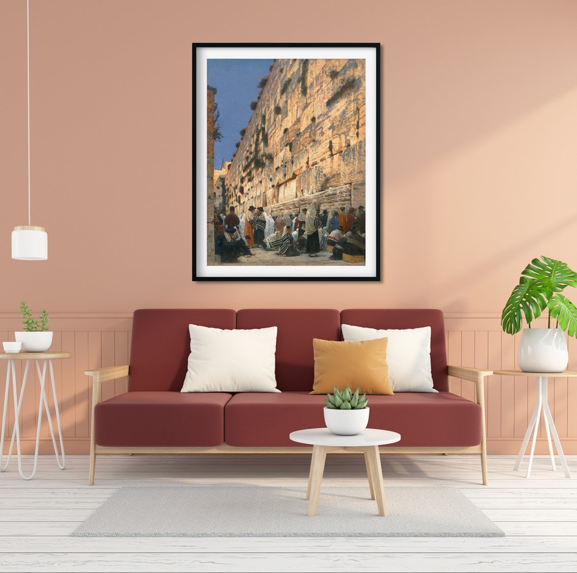 Solomon's wall Painting - Meri Deewar 3 : 4 Vertical Premium Wall Art Canvas by MeriDeewar