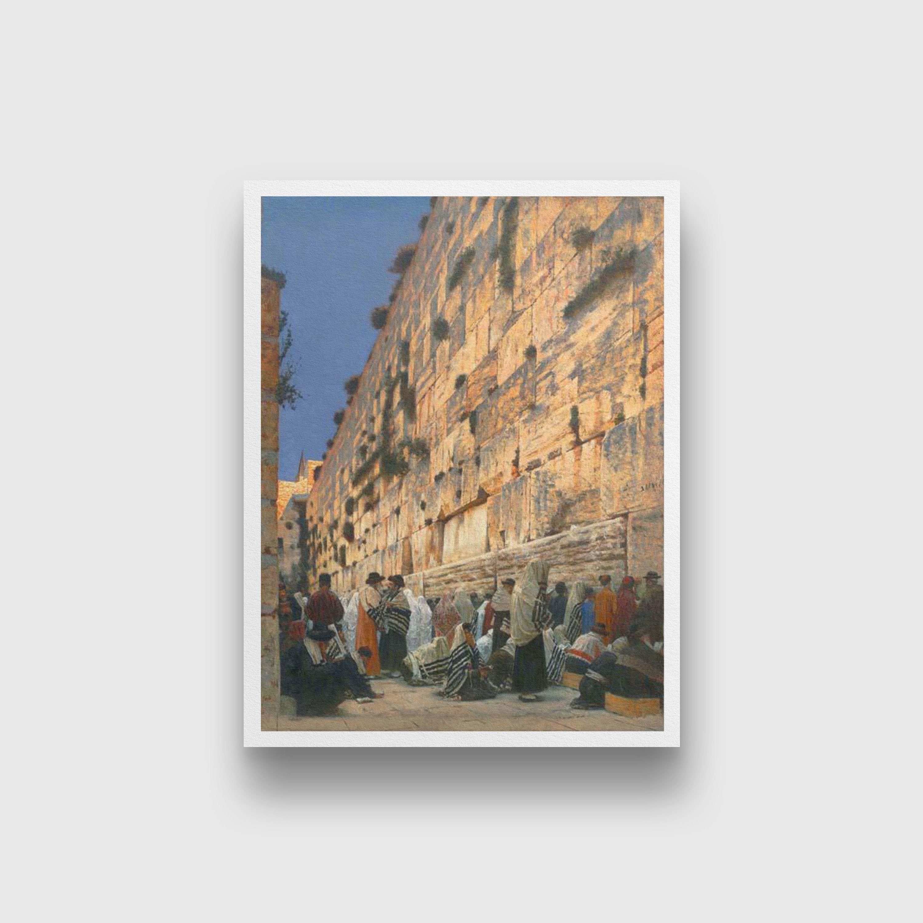 Solomon's wall Painting - Meri Deewar 3 : 4 Vertical Premium Wall Art Canvas by MeriDeewar