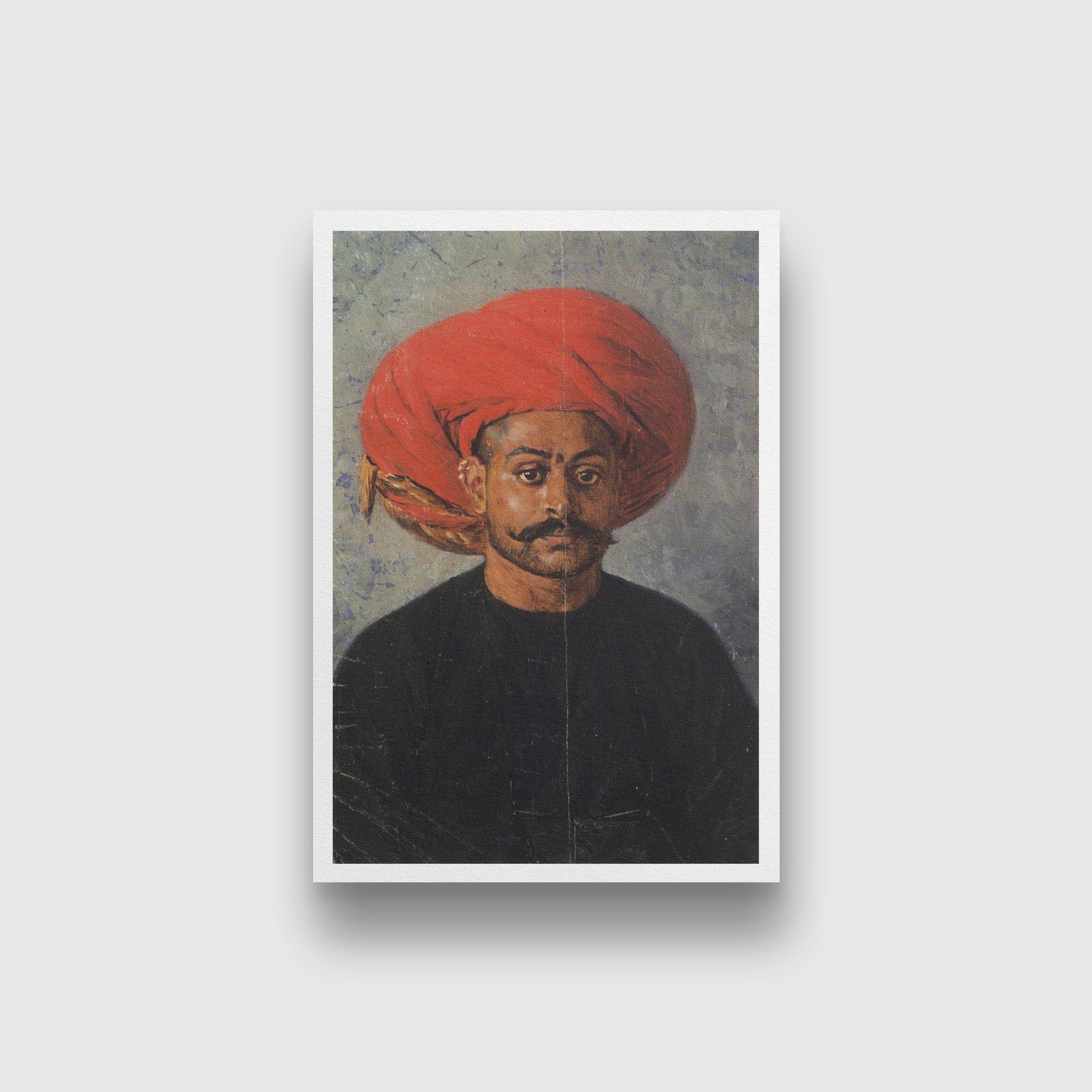 Sowar the messenge of the government-Meri Deewar 2 : 3 Vertical Premium Wall Art Canvas by MeriDeewar