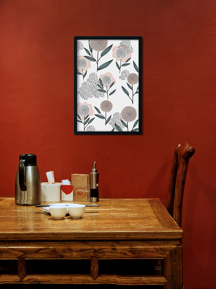 Spring Flowers Painting 2 : 3 Vertical Premium Wall Art Canvas by MeriDeewar