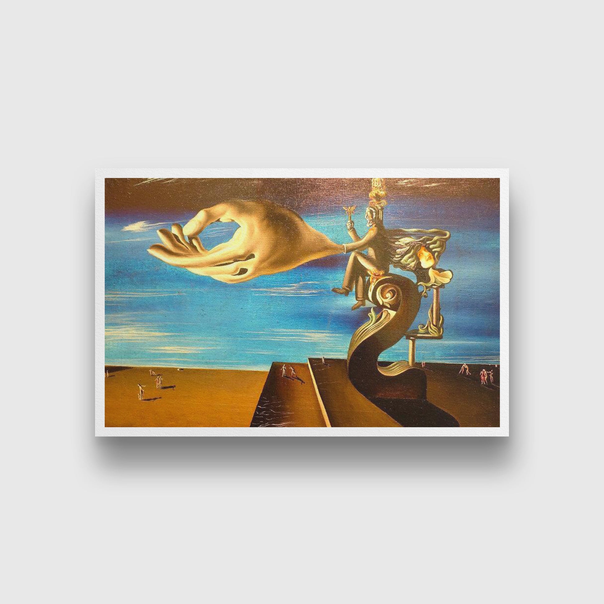 St.Petersberg Painting - Meri Deewar 3 : 2 Horizontal Premium Wall Art Canvas by MeriDeewar