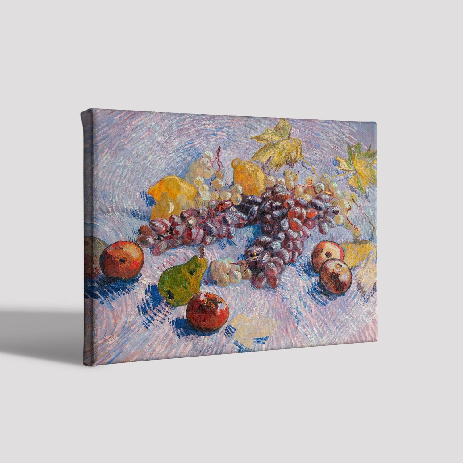 Still Life By Van Gogh Painting - Meri Deewar 5 : 4 Horizontal Premium Wall Art Canvas by MeriDeewar