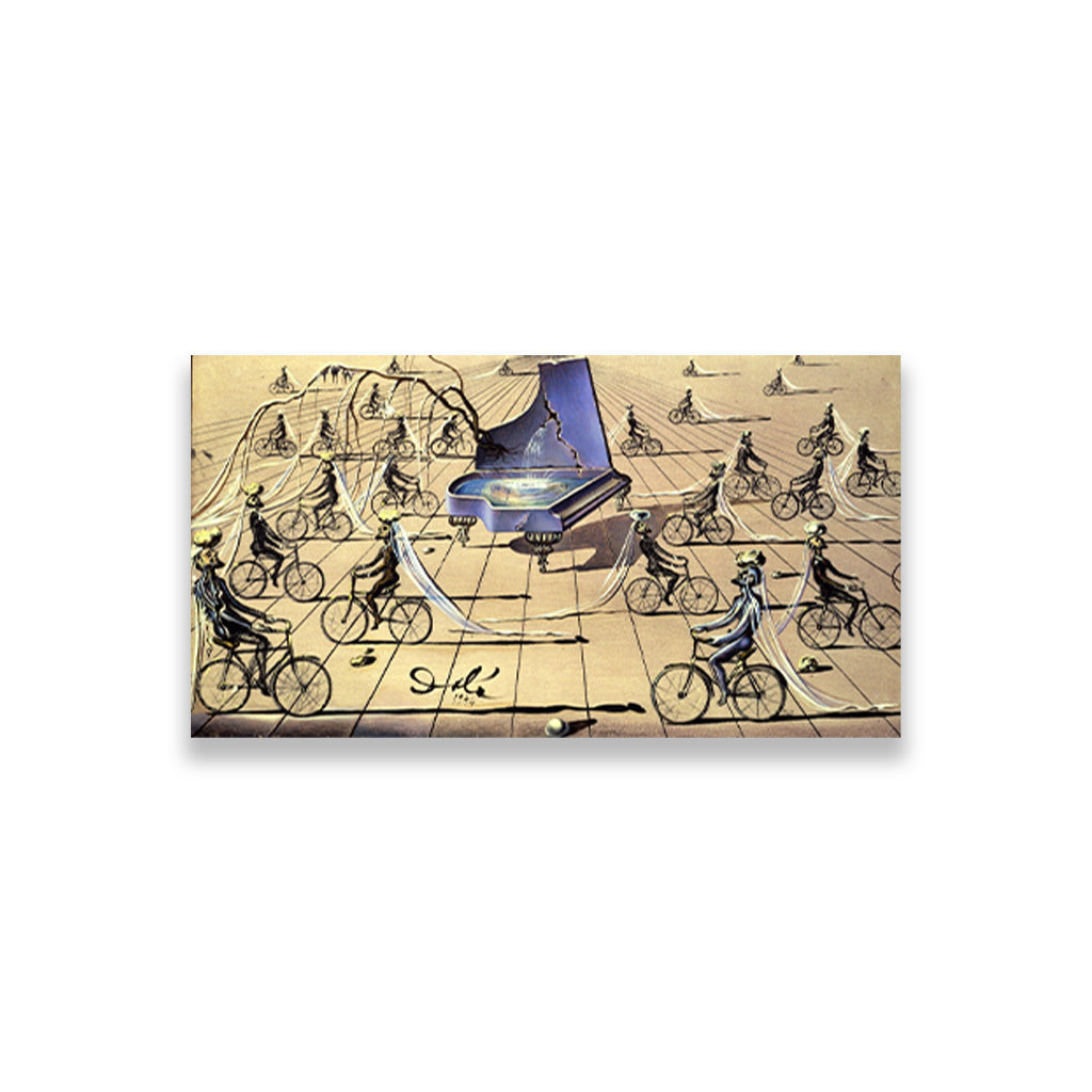 Study For Sentimental Colloquy Painting - Meri Deewar 3 : 2 Horizontal Premium Wall Art Canvas by MeriDeewar