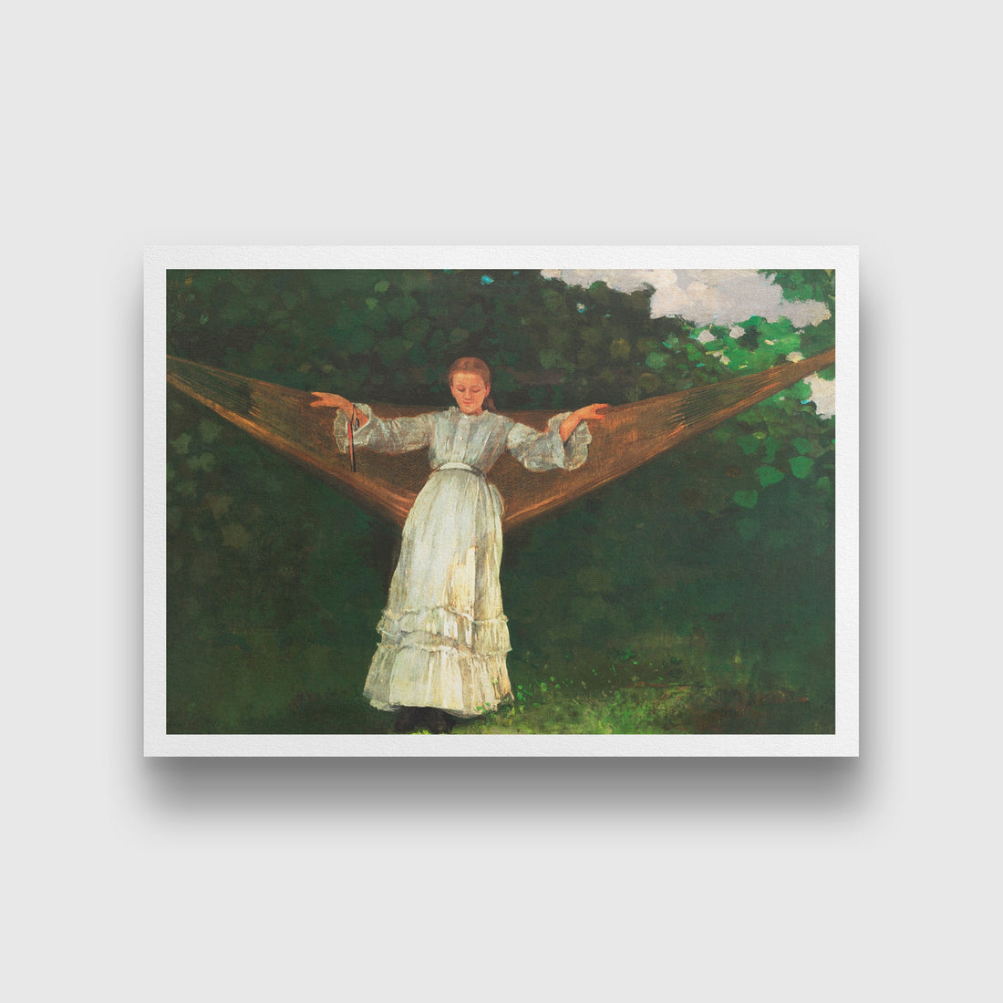 Summer Afternoon painting - Meri Deewar 3 : 2 Horizontal Premium Wall Art Canvas by MeriDeewar