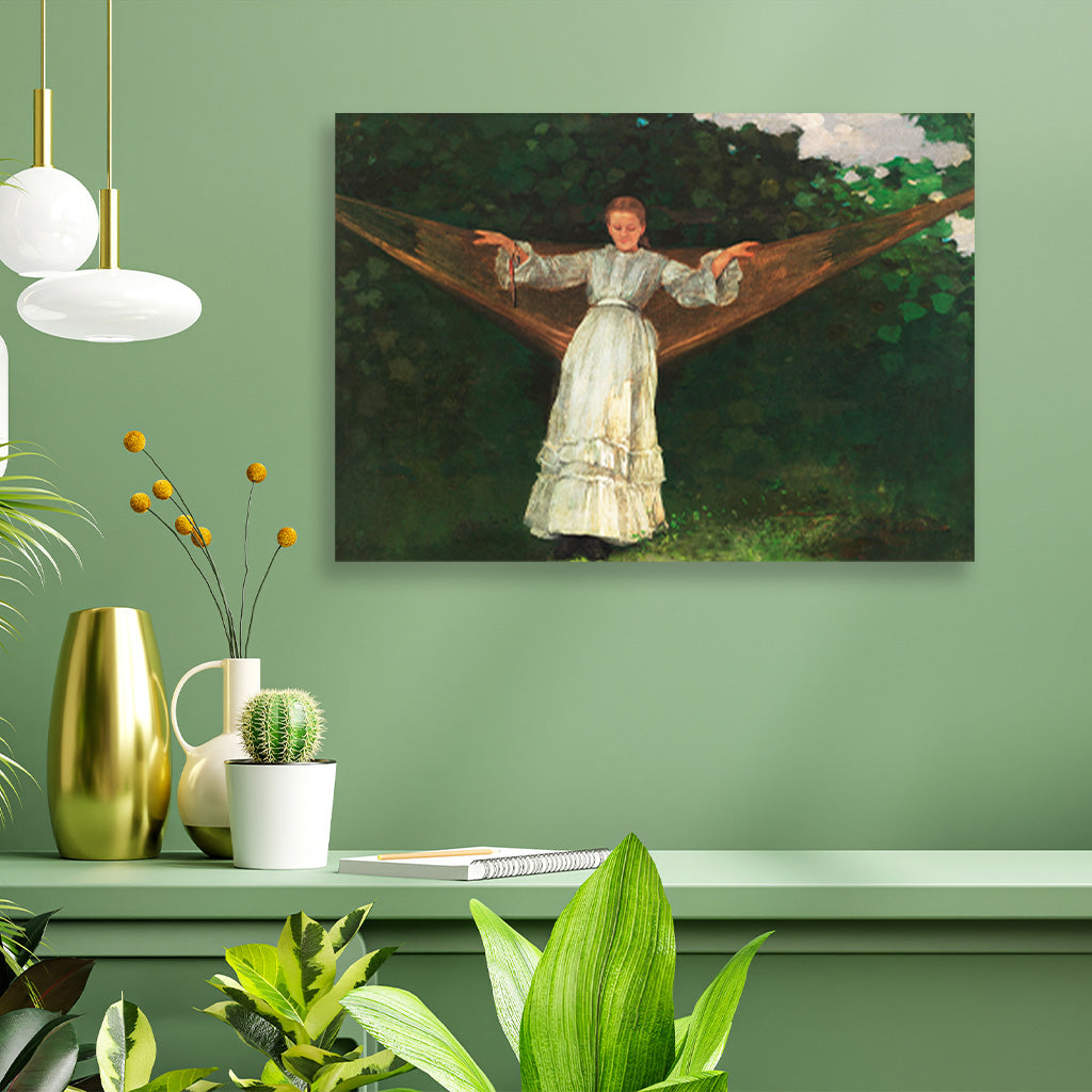 Summer Afternoon painting - Meri Deewar 3 : 2 Horizontal Premium Wall Art Canvas by MeriDeewar