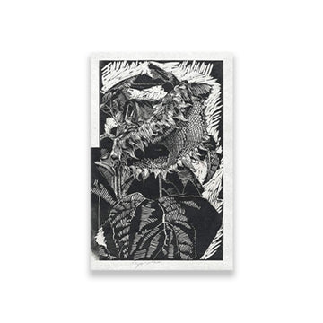 Sunflower Reijer Stolk Painting - Meri Deewar 2 : 3 Vertical Premium Wall Art Canvas by MeriDeewar