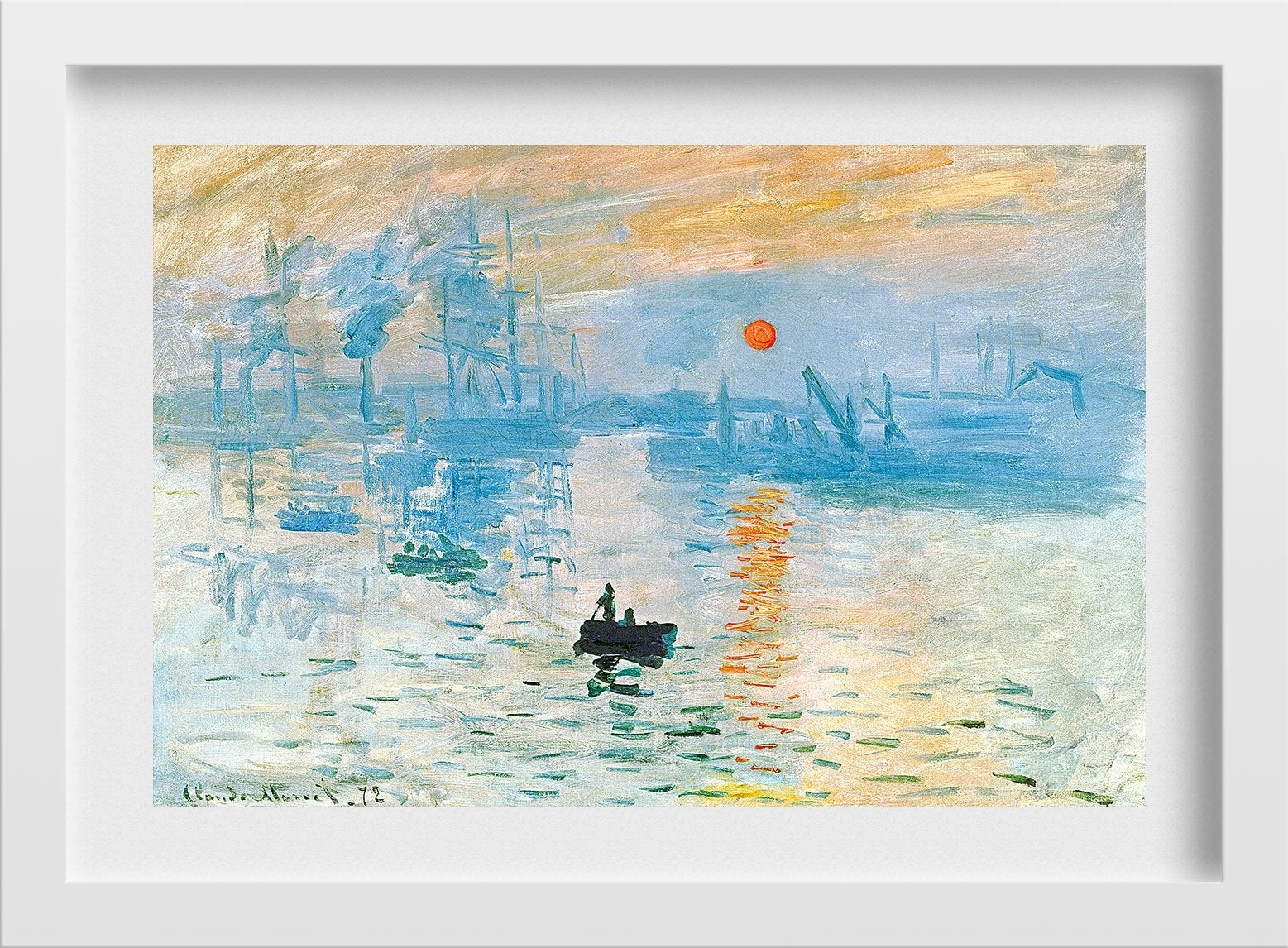 Sunset View Painting - Meri Deewar 3 : 2 Horizontal Premium Wall Art Canvas by MeriDeewar