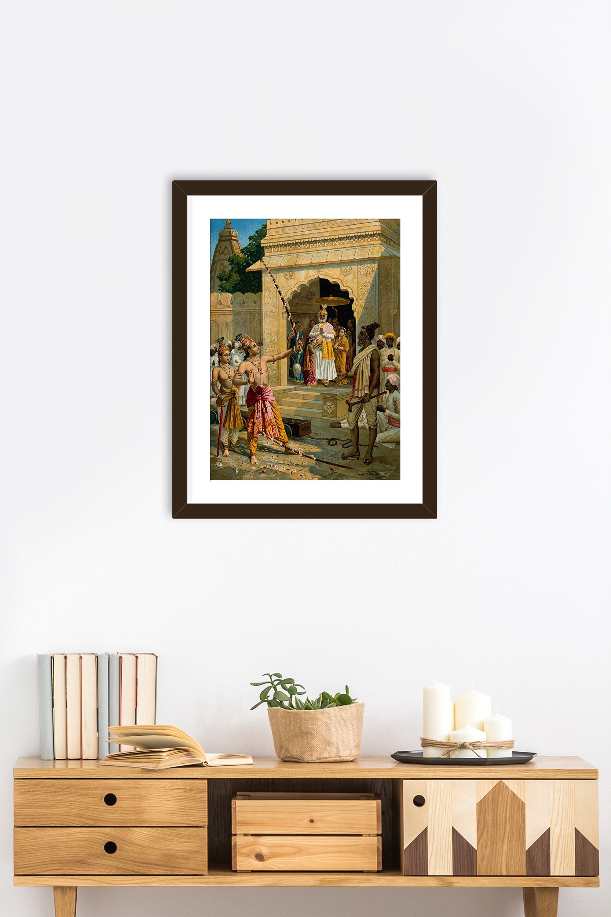 Svayamvara Painting - Meri Deewar 2 : 3 Vertical Premium Wall Art Canvas by MeriDeewar