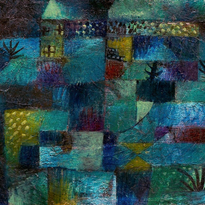 Terraced garden painting - Meri Deewar 3 : 2 Horizontal Premium Wall Art Canvas by MeriDeewar