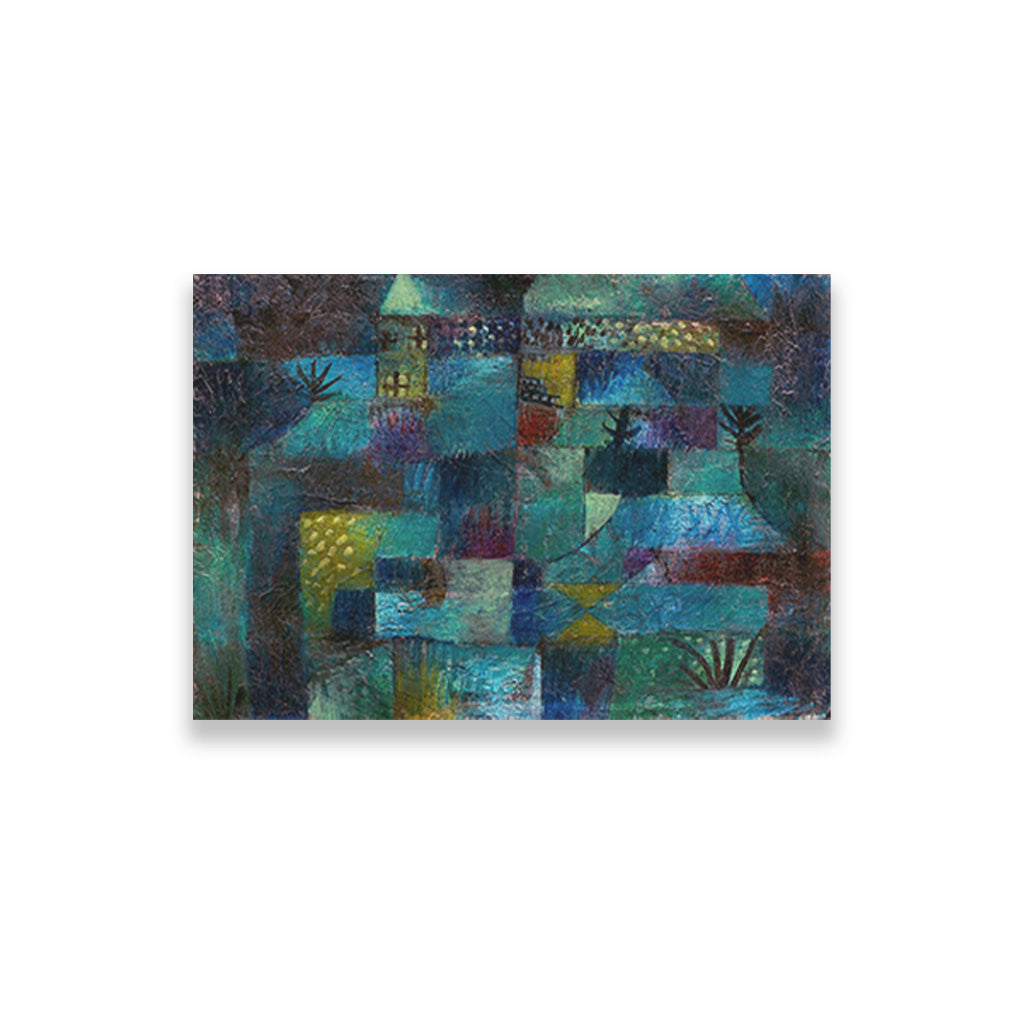 Terraced garden painting - Meri Deewar 3 : 2 Horizontal Premium Wall Art Canvas by MeriDeewar