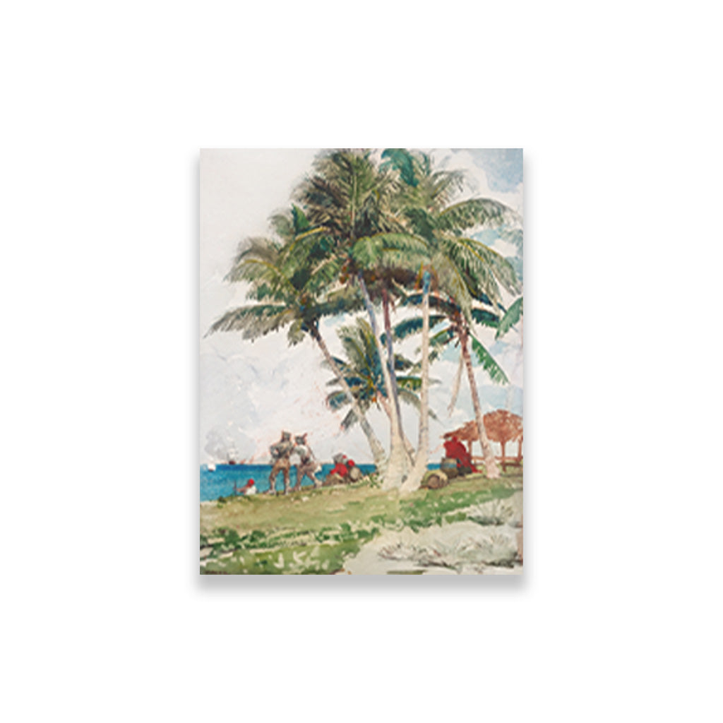 The Buccaneers painting - Meri Deewar 3 : 4 Vertical Premium Wall Art Canvas by MeriDeewar