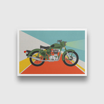 The Bullet Painting - Meri Deewar 3 : 2 Horizontal Premium Wall Art Canvas by MeriDeewar