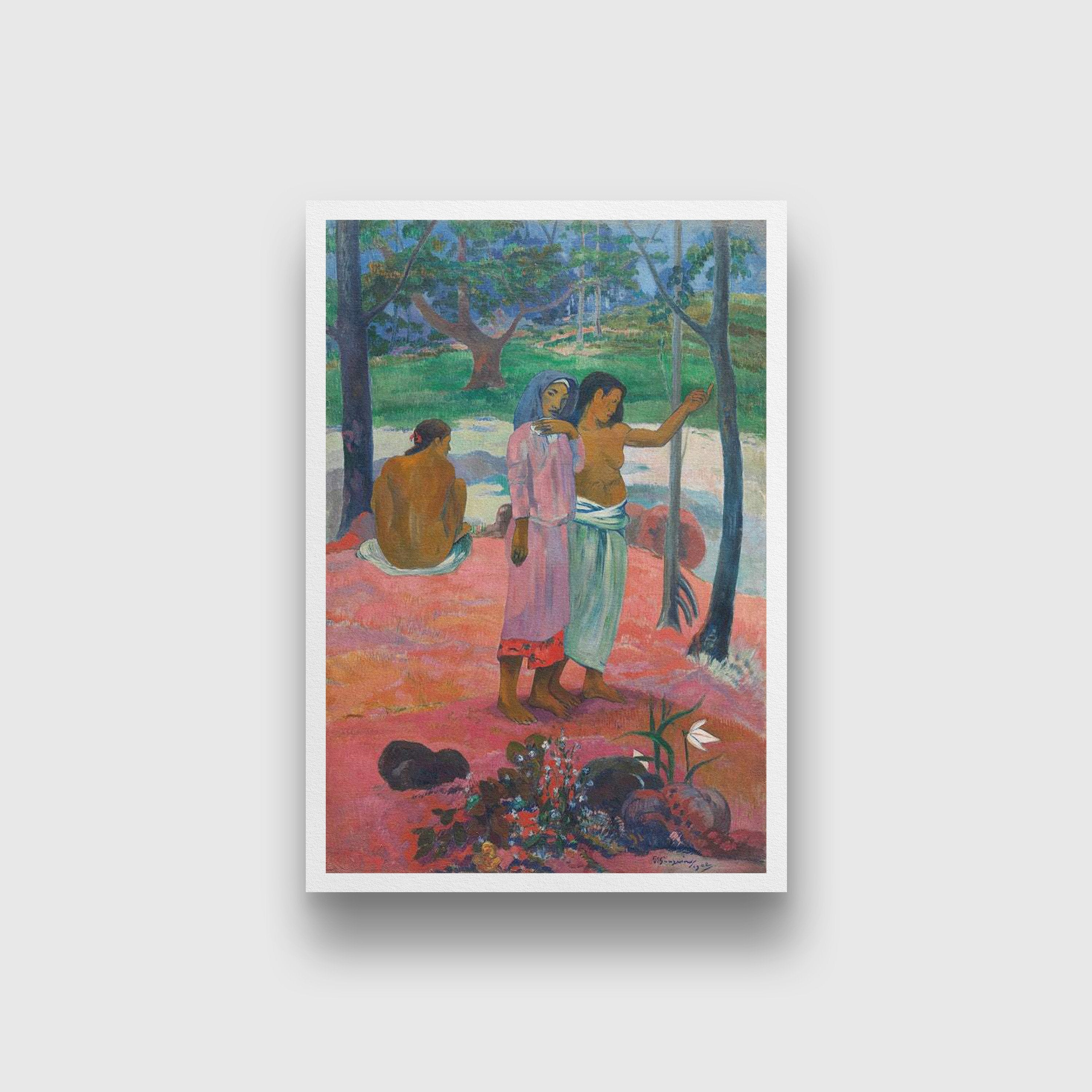 The Call Painting - Meri Deewar 2 : 3 Vertical Premium Wall Art Canvas by MeriDeewar