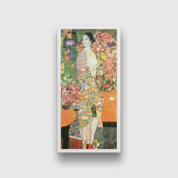 The Dancer painting 1 : 2 Vertical Premium Wall Art Canvas by MeriDeewar