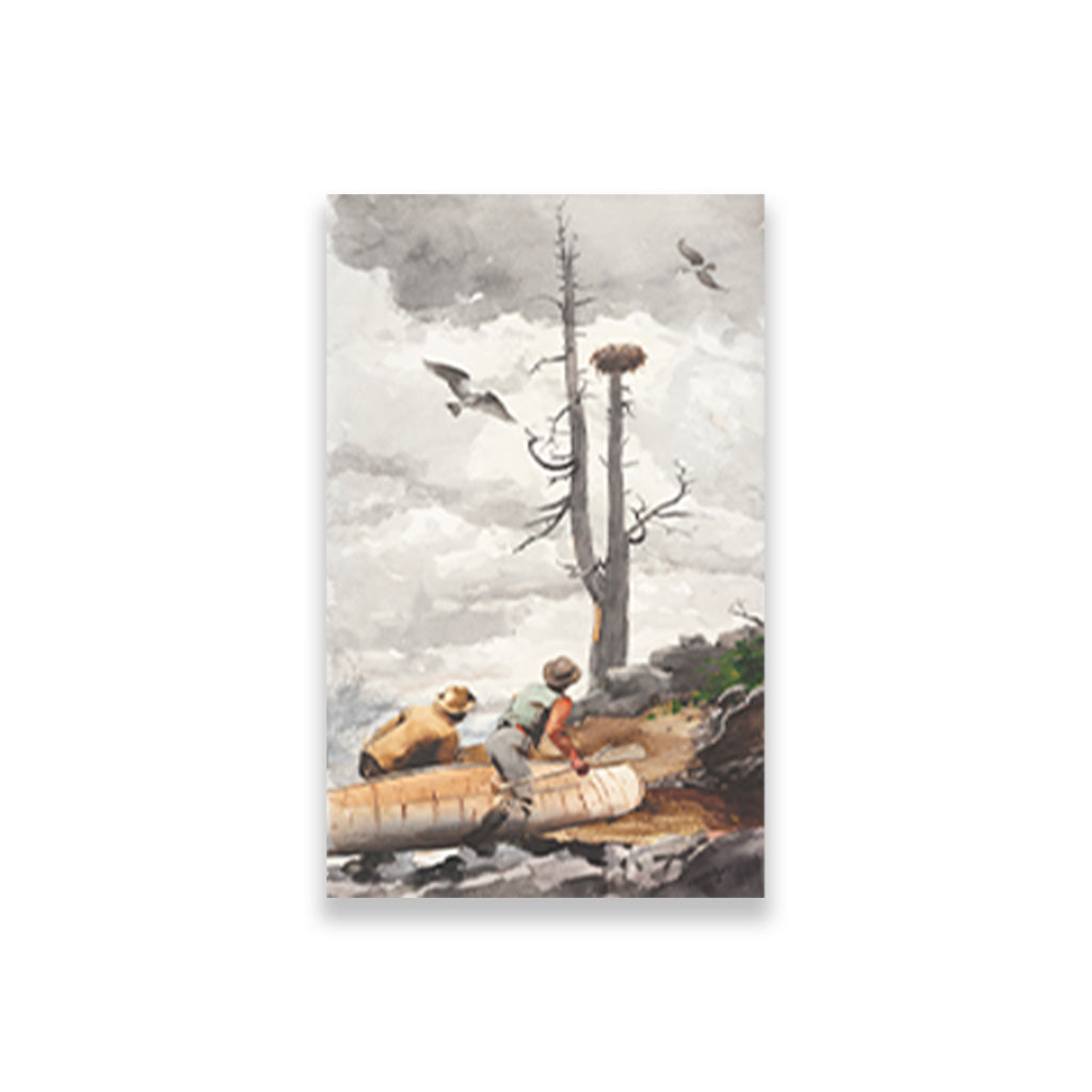 The Eagle_s Nest painting - Meri Deewar 2 : 3 Vertical Premium Wall Art Canvas by MeriDeewar