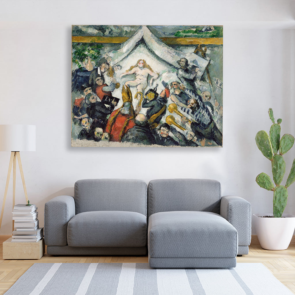 The Eternal Feminine Painting - Meri Deewar 4 :5 Vertical Premium Wall Art Canvas by MeriDeewar