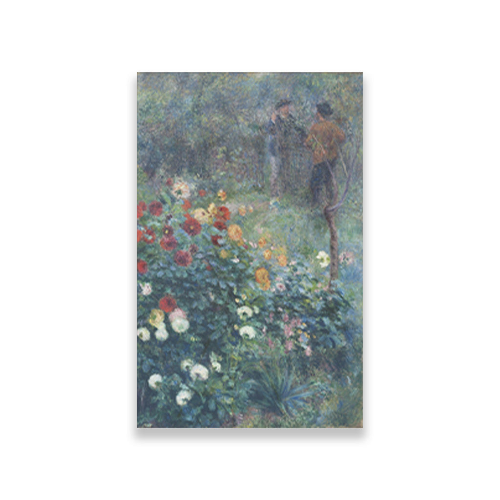 The Garden in the Rue Cortot Painting - Meri Deewar 2 : 3 Vertical Premium Wall Art Canvas by MeriDeewar