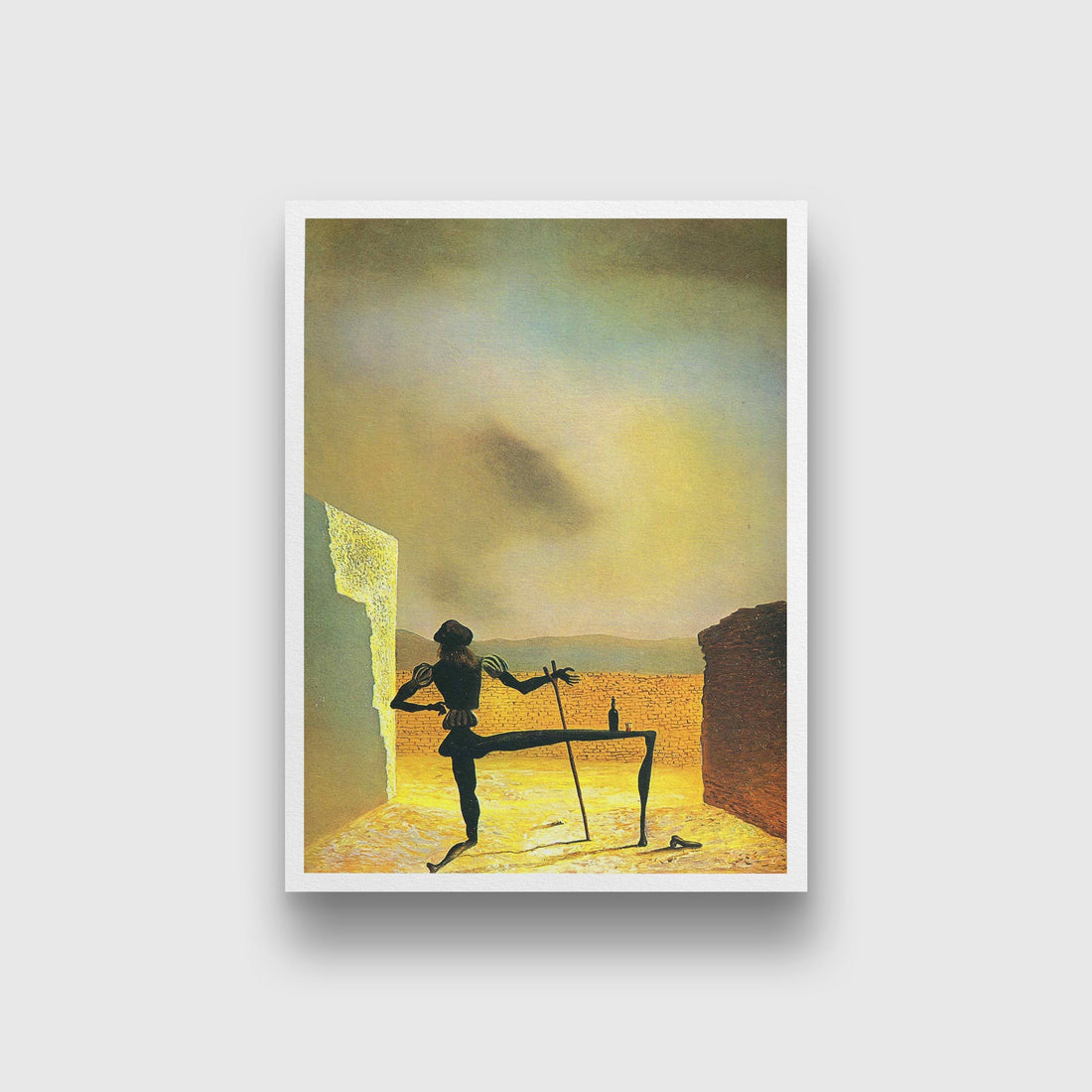 the ghost of vermeer-Meri Deewar 3 : 4 Vertical Premium Wall Art Canvas by MeriDeewar