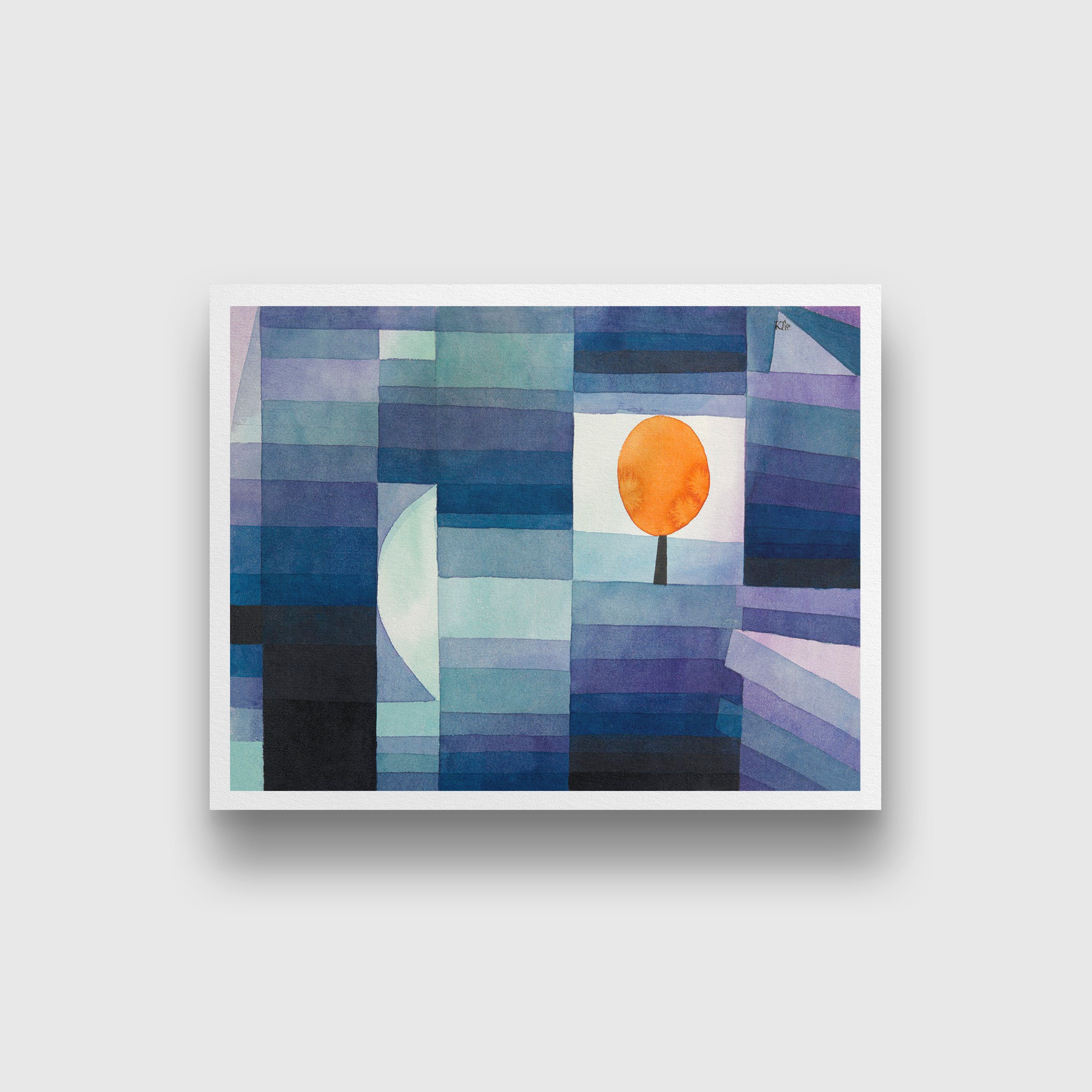 The Harbinger of Autumn painting - Meri Deewar 4 : 3 Horizontal Premium Wall Art Canvas by MeriDeewar