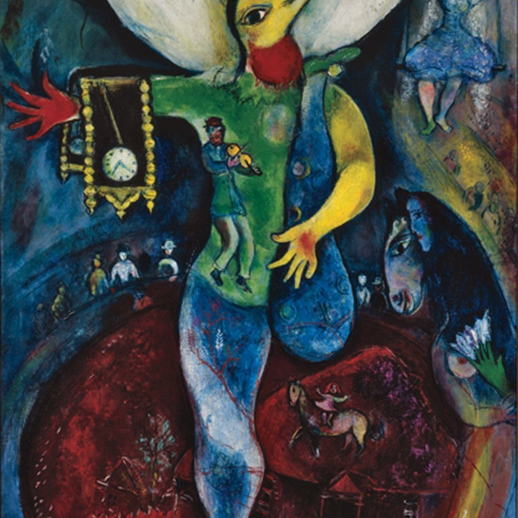 The Juggler Painting - Meri Deewar 2 : 3 Vertical Premium Wall Art Canvas by MeriDeewar