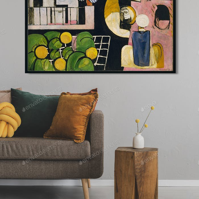 the moroccans Painting - Meri Deewar 3 : 2 Horizontal Premium Wall Art Canvas by MeriDeewar