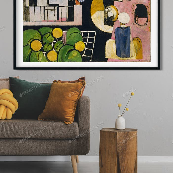 the moroccans Painting - Meri Deewar 3 : 2 Horizontal Premium Wall Art Canvas by MeriDeewar