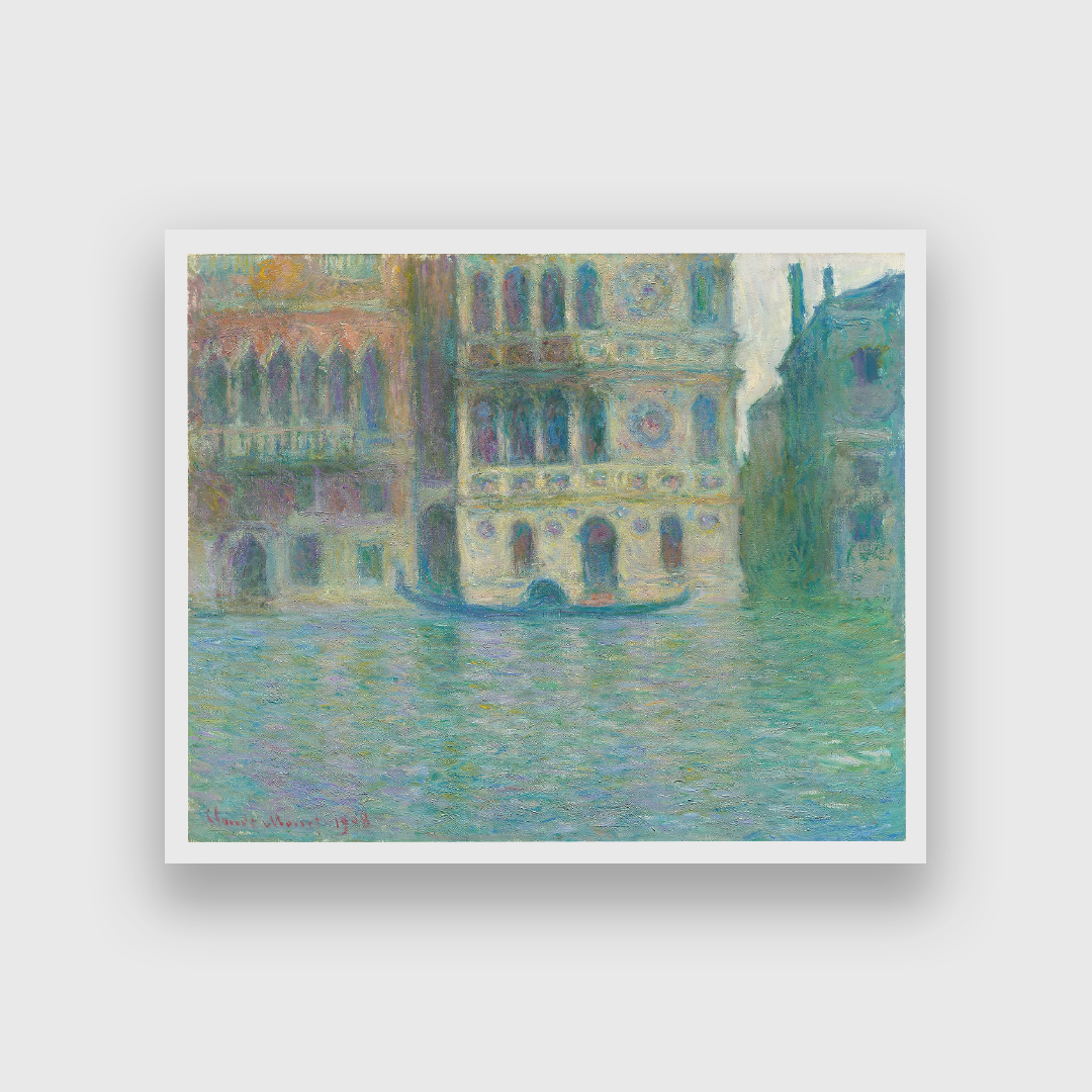 The Palazzo Dario Painting 5 : 4 Horizontal Premium Wall Art Canvas by MeriDeewar