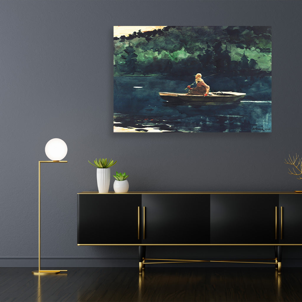 The Rise panting - Meri Deewar 3 : 2 Horizontal Premium Wall Art Canvas by MeriDeewar