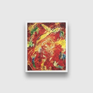 The Triumph of Music Painting - Meri Deewar 4 :5 Vertical Premium Wall Art Canvas by MeriDeewar