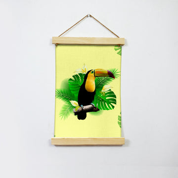 TUCANO Hanging Canvas Painting - Meri Deewar Hanging Canvas Premium Wall Art Canvas by MeriDeewar