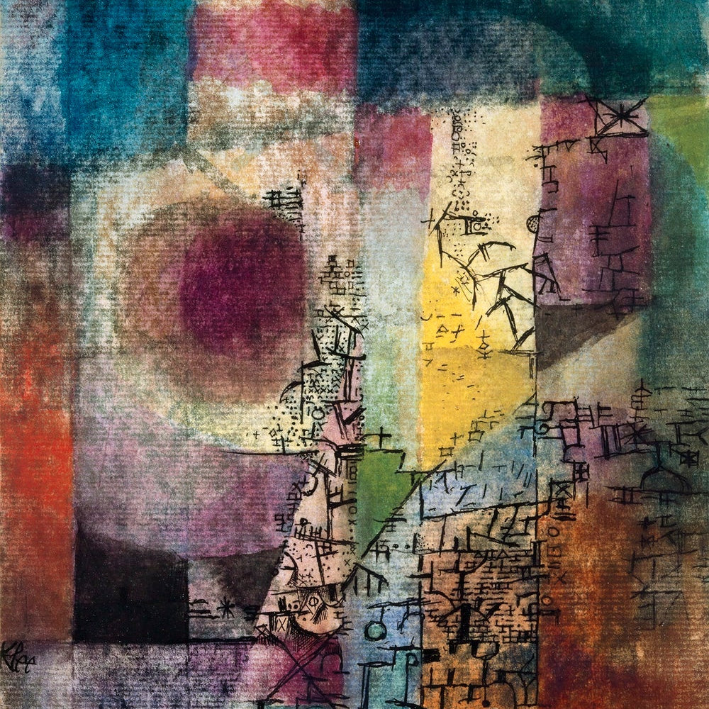 Untitled painting - Meri Deewar 1 : 1 Square Premium Wall Art Canvas by MeriDeewar