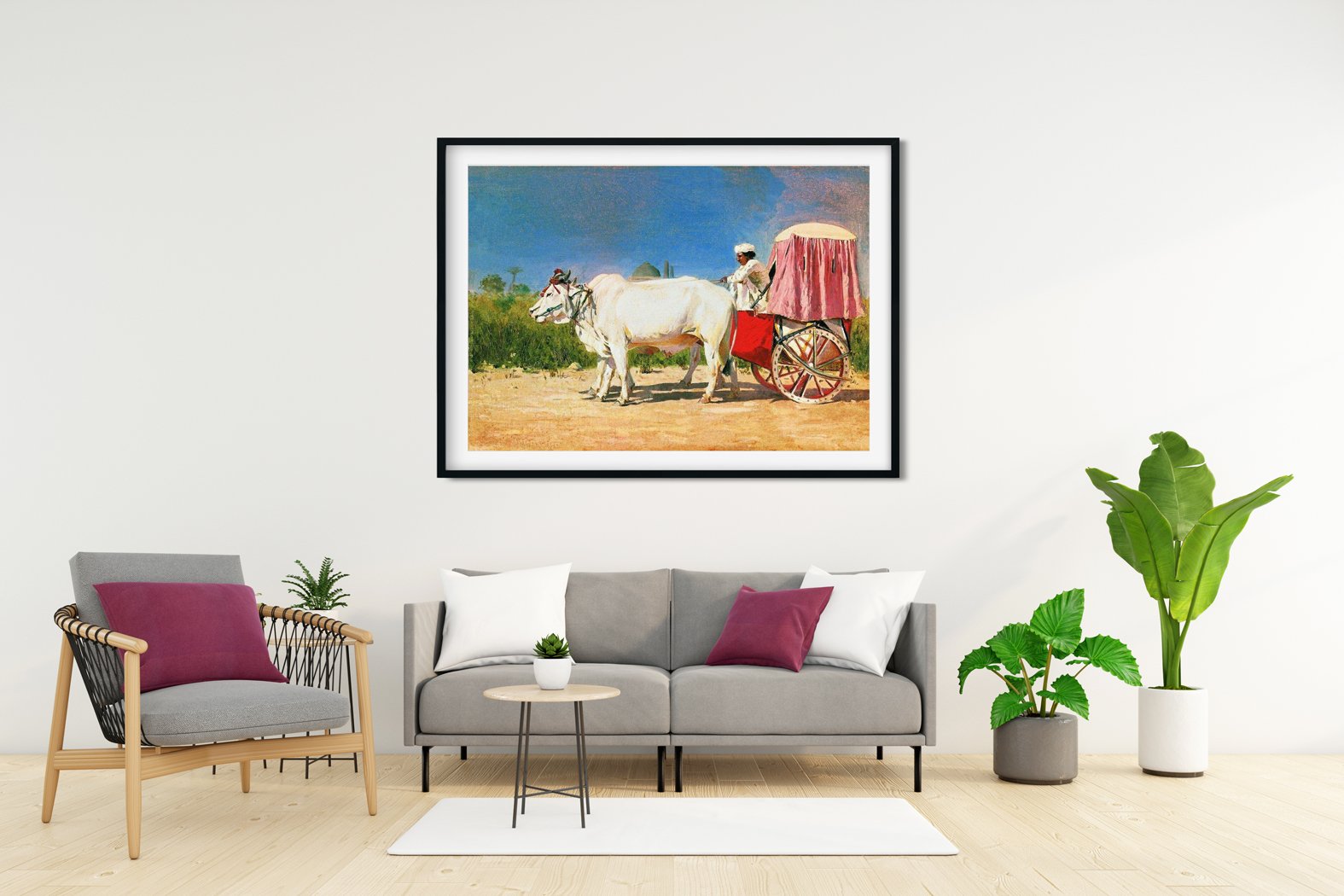 vehicle in delhi 1875 Painting - Meri Deewar 4 : 3 Horizontal Premium Wall Art Canvas by MeriDeewar