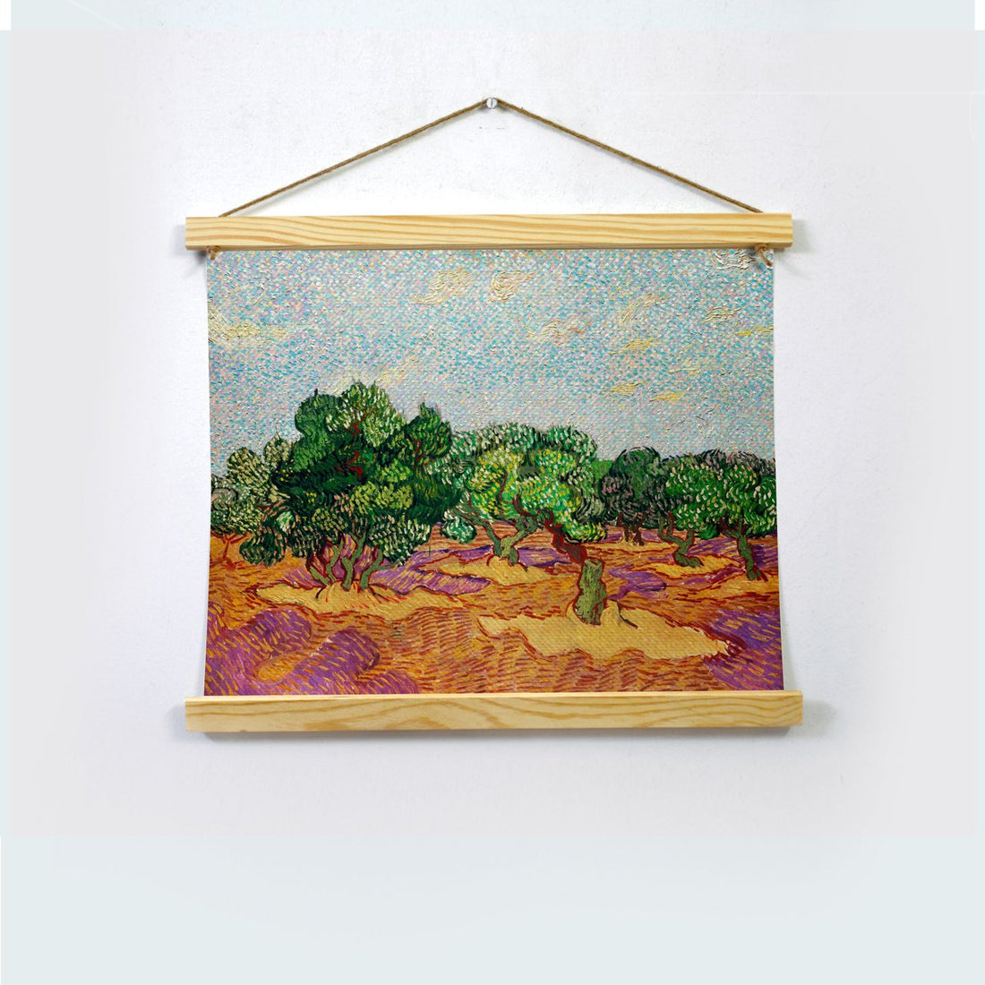 VINCENT Painting By Van Gogh Hanging Canvas - Meri Deewar Hanging Canvas Premium Wall Art Canvas by MeriDeewar